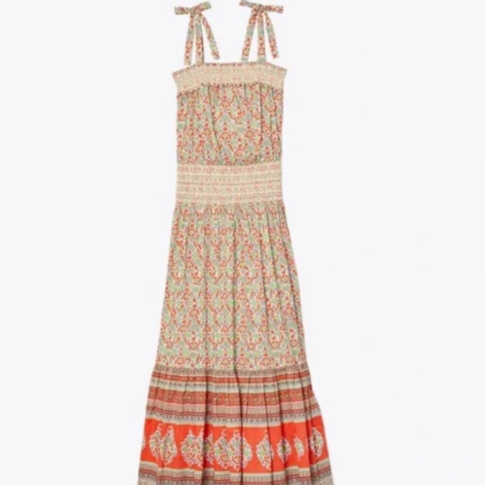 Tory Burch Summer Sundress Legacy Paisley XS